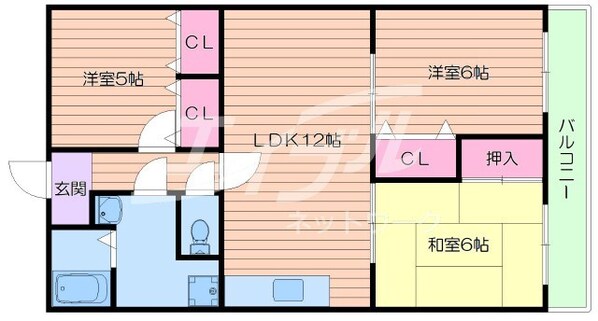 メゾン楓の物件間取画像